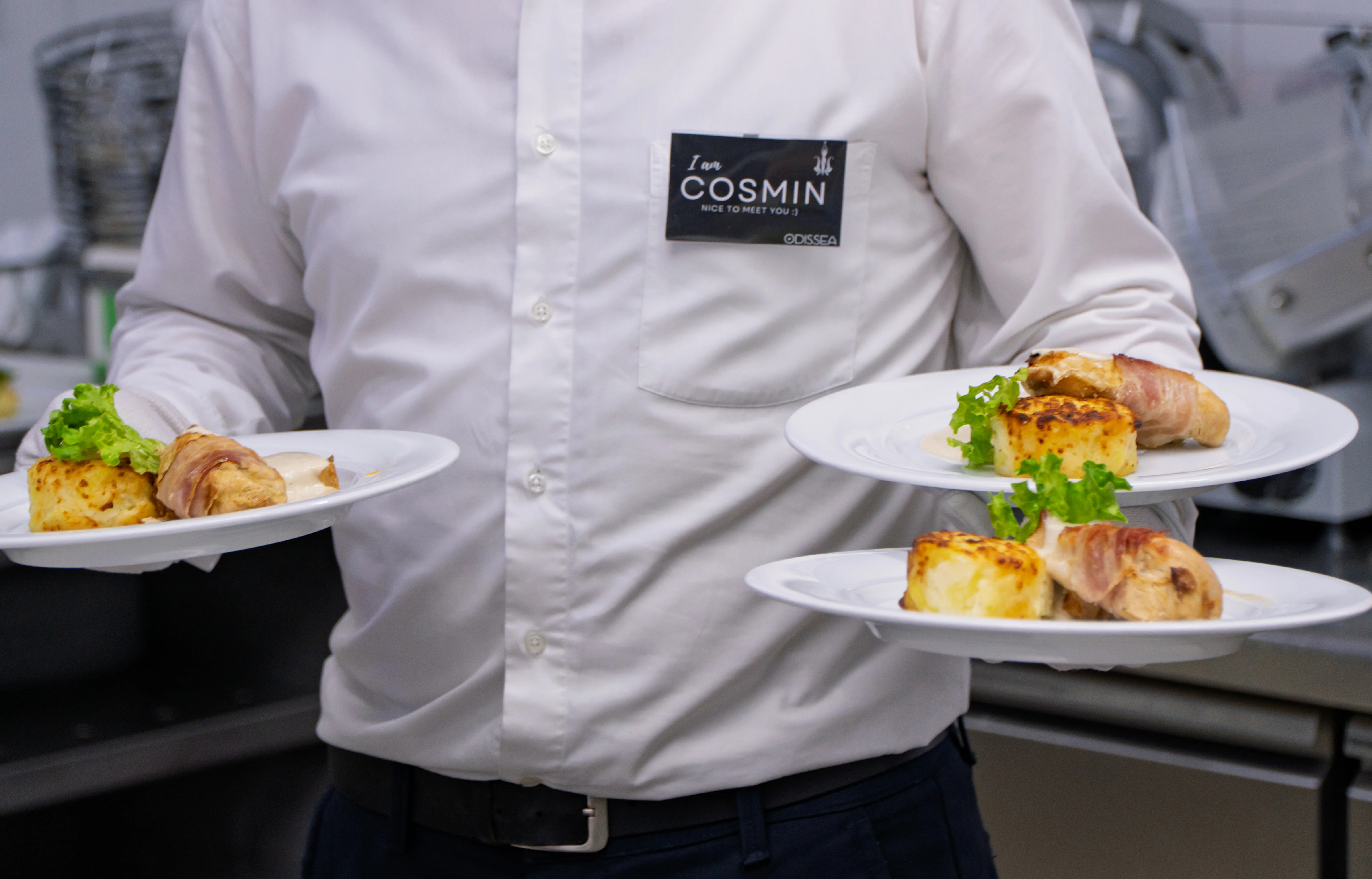 Meniu banchet Odissea - decor elegant și preparate fine dining